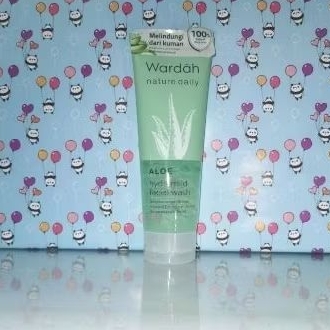 wardah aloe hydramild facial wash