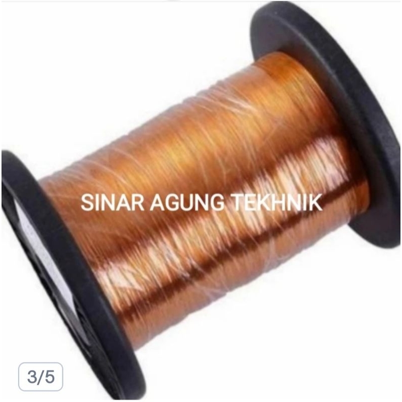 Mutiaradstore Kawat Tembaga Email 0,40 Mm Merk Hellenic Jerman