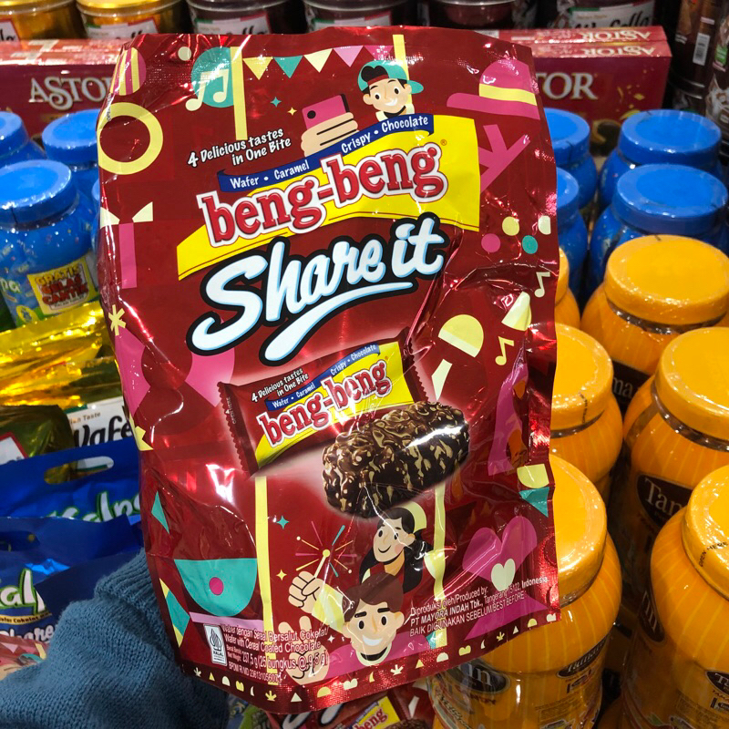 

BENG BENG SHARE IT POUCH ISI 25 x 9,5g jajan lebaran