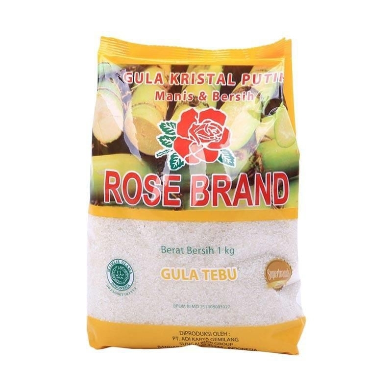 

Gula kemasan 1 kg kirim random Rosebrand PSM Gulavit
