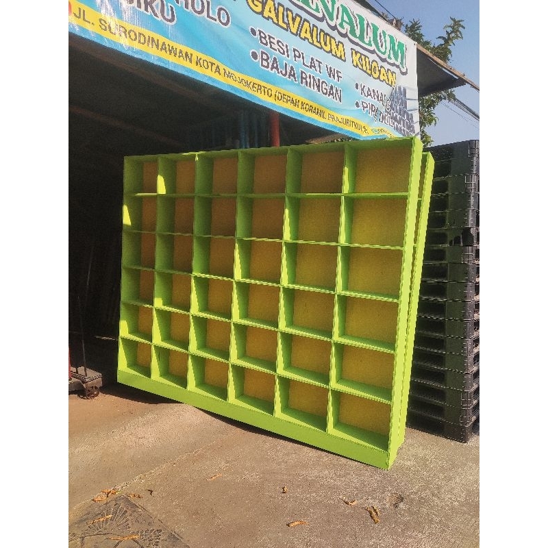 rak warung sembako , rak susun , rak warung madura , rak buku , rak susun