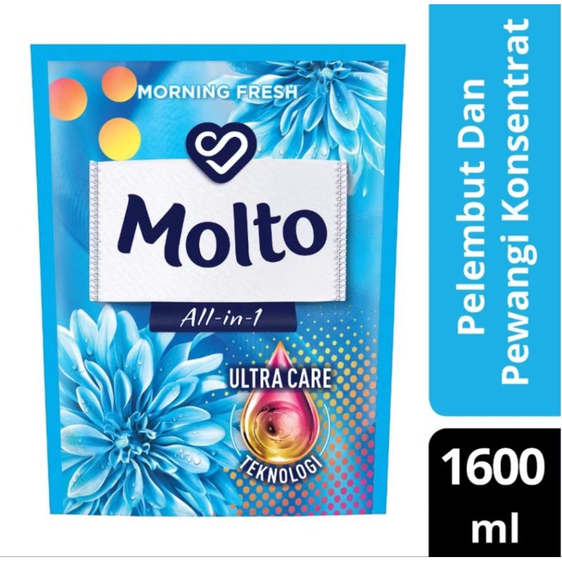 Molto Pelembut & Pewangi Pakaian All in 1 Softener Konsentrat