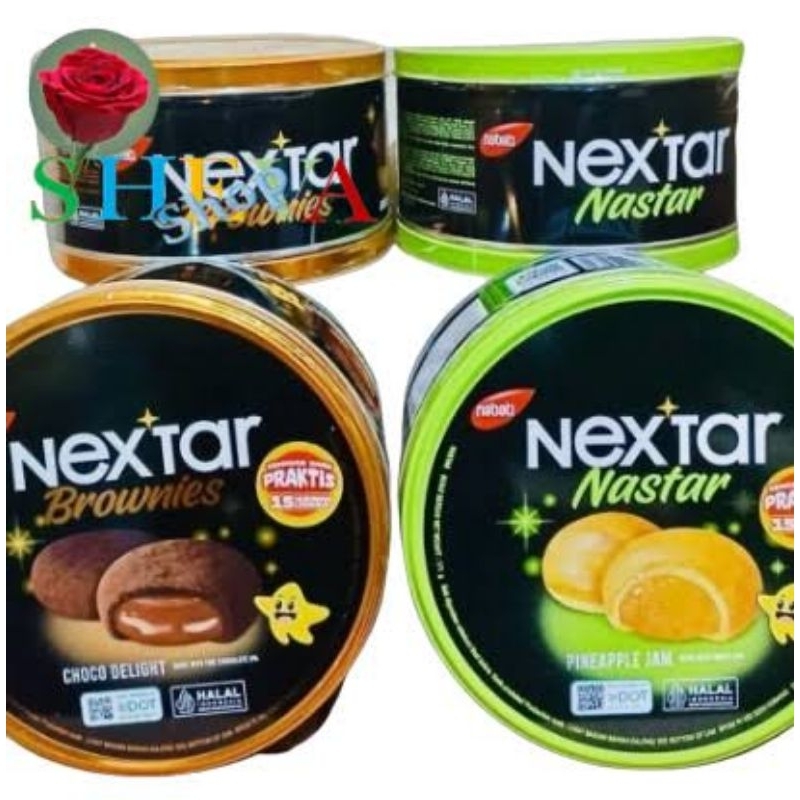 

NEXTAR BROWNIES KALENG RASA NANAS | COKLAT NETTO 171 GR