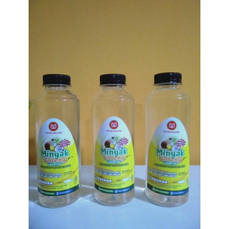 

Minyak Goreng Kelapa Asli 100 % Alami isi 250 ml