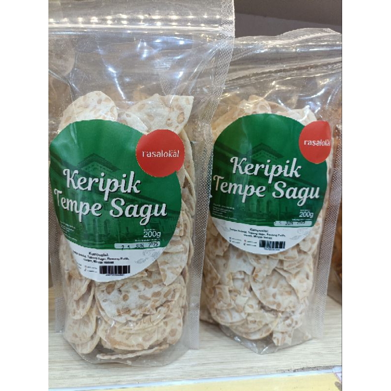 

Rasalokal Keripik Tempe Sagu