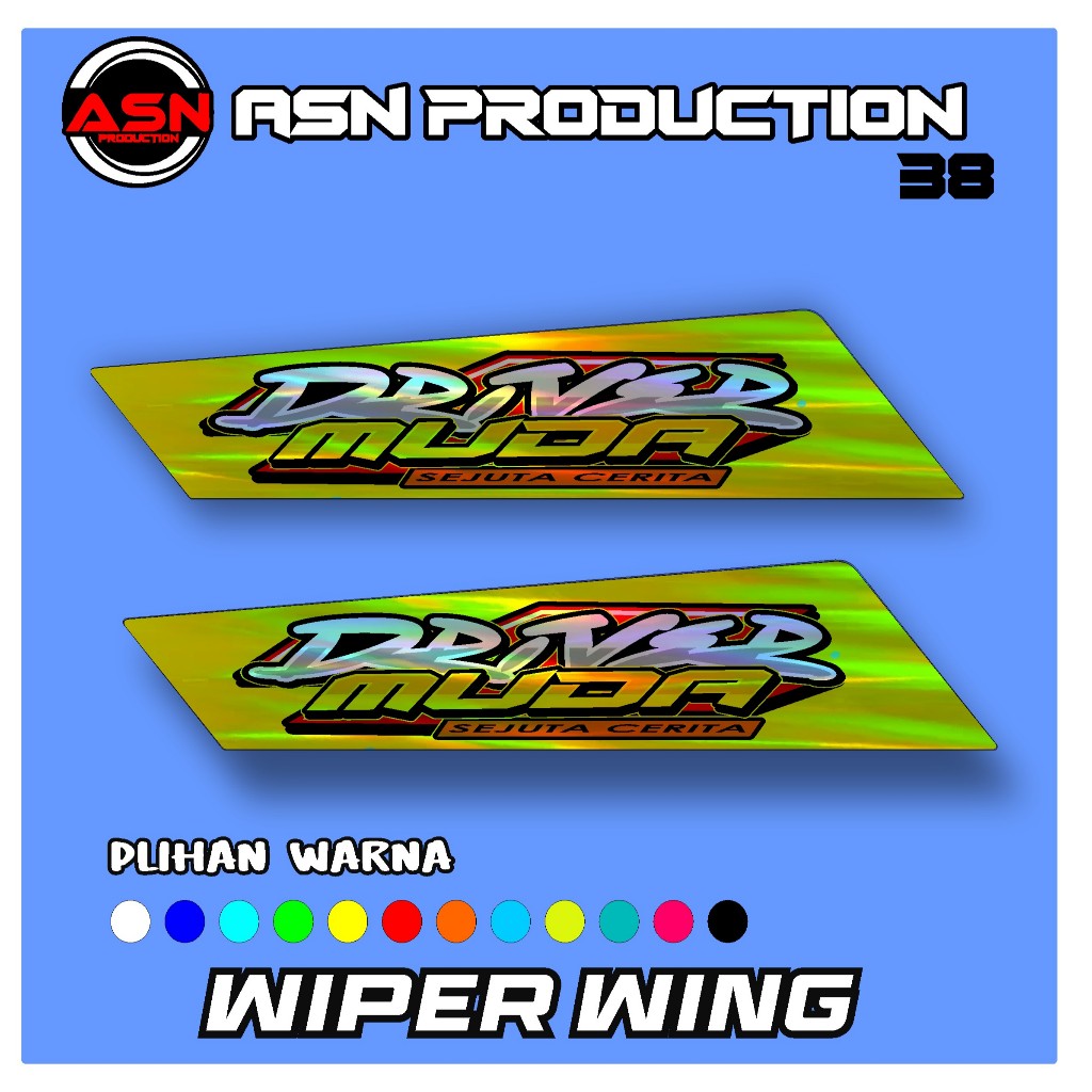 WIPER WING VARIASI UNTUK MOBIL PICK UP VARIASI WIPER GRANDMAX,L300 ,CARRY,TRAGA.KIJANG.PANTHER KD 03