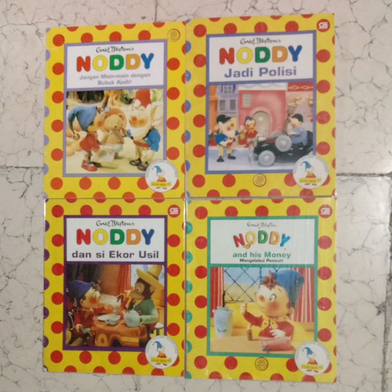 Noddy Enid Blyton buku Cerita