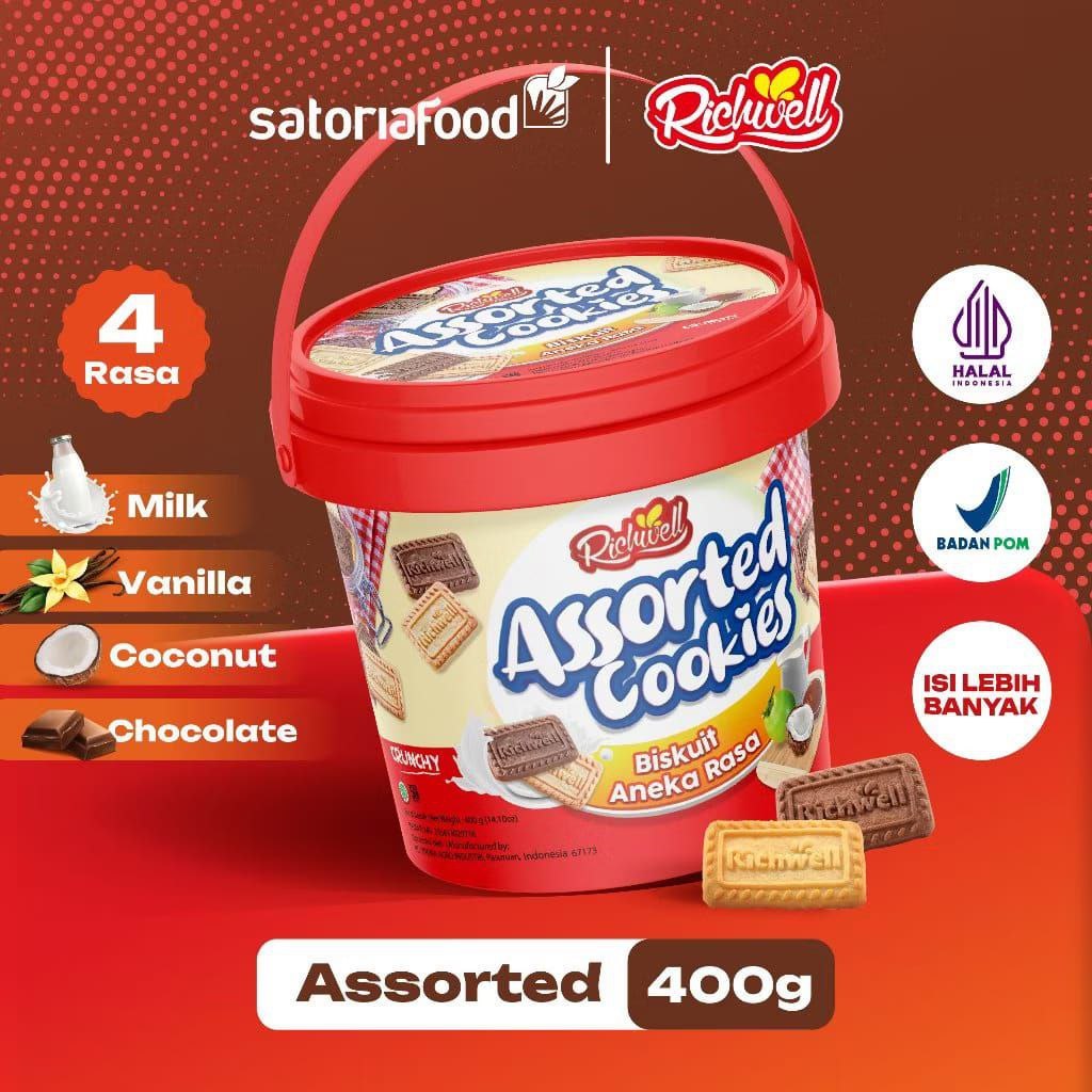 

RICHWELL ASSORTED BISCUITS 400gr