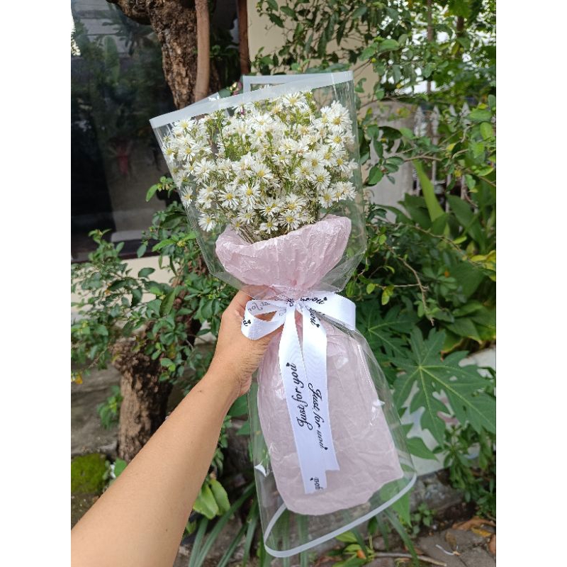 buket bunga segar fresh flower bouquet La-Petite Surabaya small