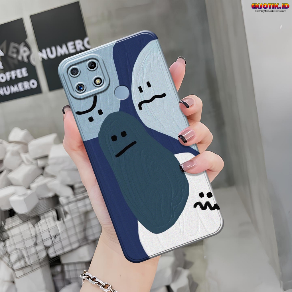 Case Realme C25 / C25s - Casing Realme C25 / C25s - Fashion Case - Silikon Realme C25 / C25s - Motif