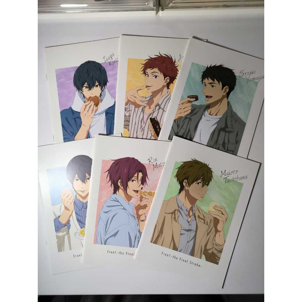 

[BOOKED] Notebook Anime Free! | Ikuya, Asahi, Sousuke, Haru, Rin, Makoto