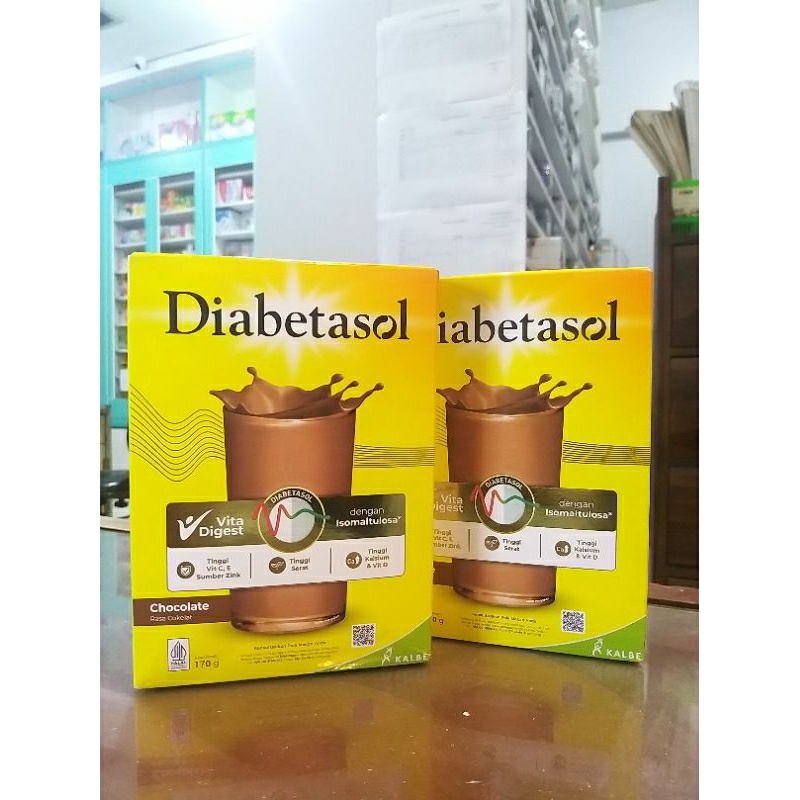 SUSU DIABETASOL 170 GR | COKLAT