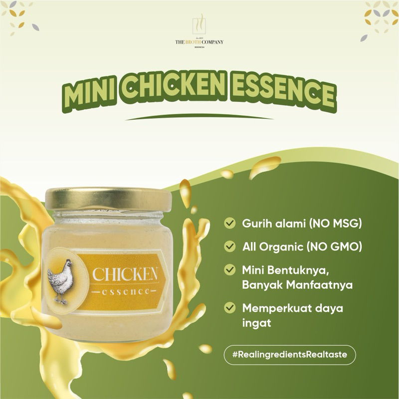 

The Broth Company - Mini Chicken Essence 100ml - Essence - MPASI - BB Booster anak