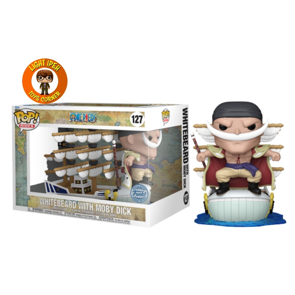 Funko Pop Original Exclusive Animation - One Piece - Whitebeard with Moby Dick