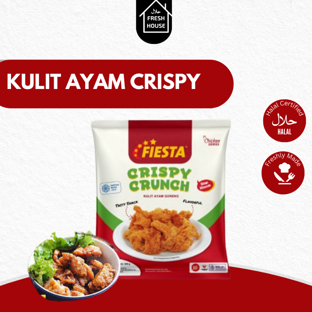 

KULIT AYAM CRISPY/FIESTA CRISPY CRUNCH 300GR