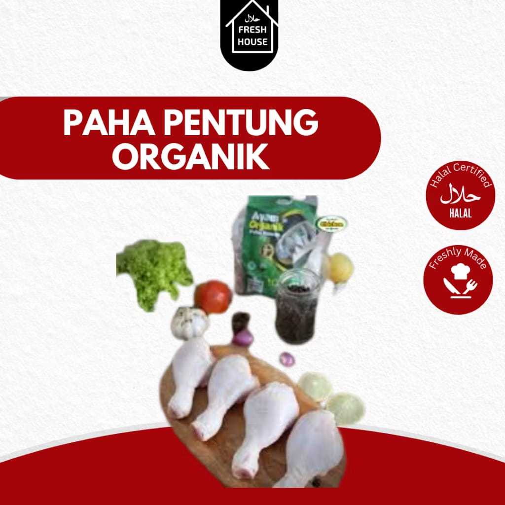 

AYAM PAHA PENTUNG ORGANIK FROZEN 1KG