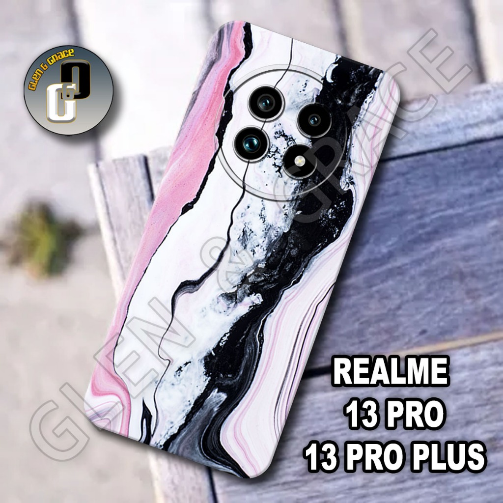 G32 - case REALME 13 PRO/13 PRO PLUS Terbaru - Bahan karet lentur - Motif PASTEL - silikon lentur - 