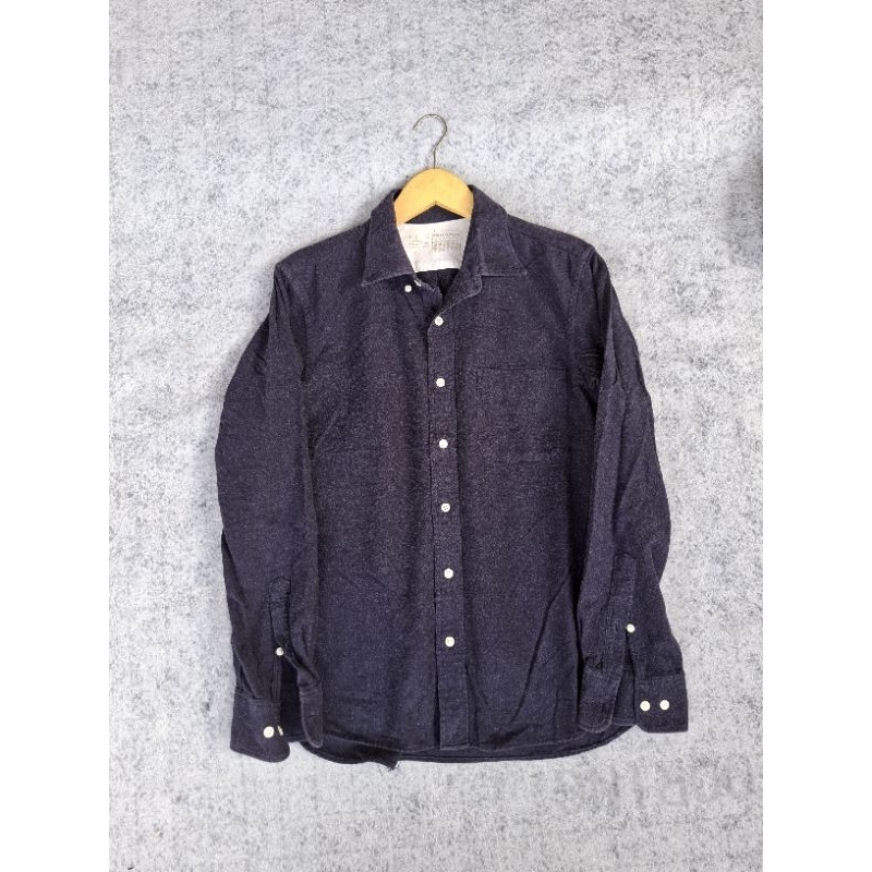 kemeja flannel muji second