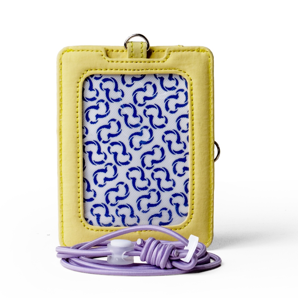 

Wallts Orient Lemon - Lanyard Name Tag Id Card Pria Wanita Portrait/vertikal Landscape/horizontal