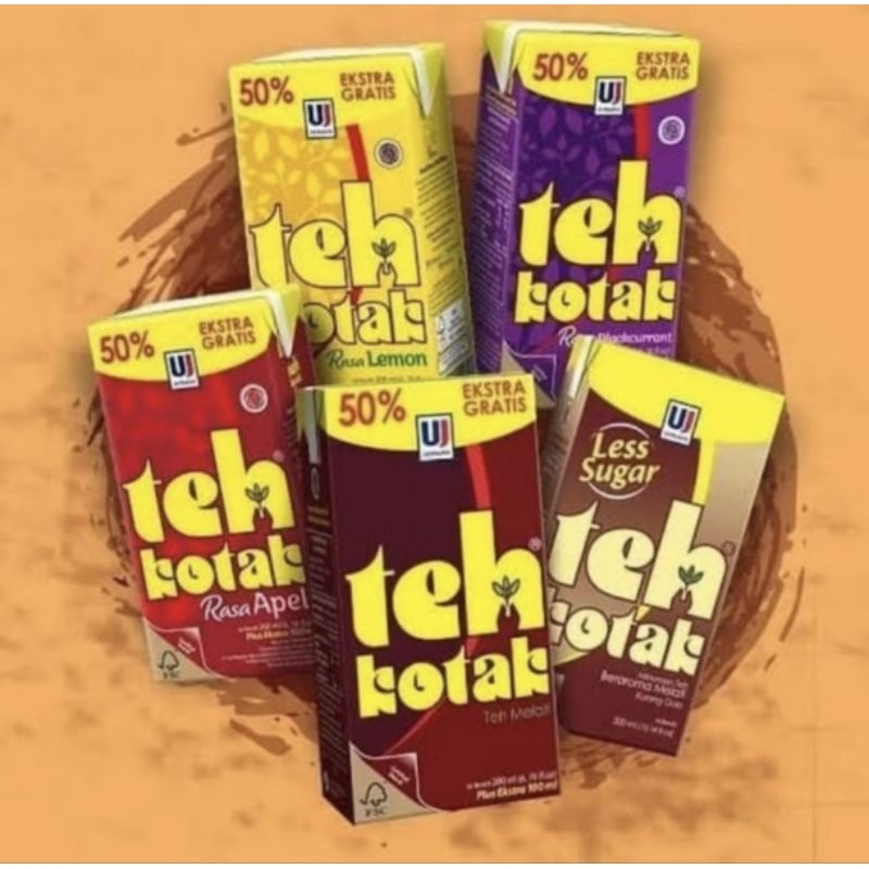 

Teh Kotak - Netto 300 ml (Kemasan Extra 200 + 50%)