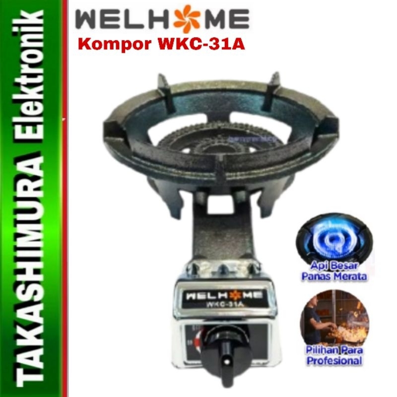 Kompor Cor Komersial Welhome WKC 31A