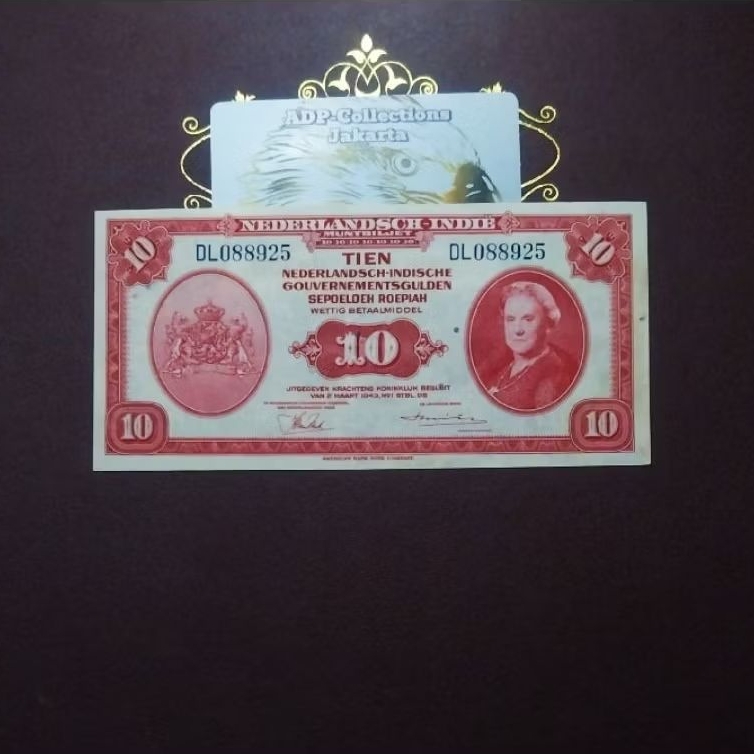 Uang kuno 10 rupiah nica