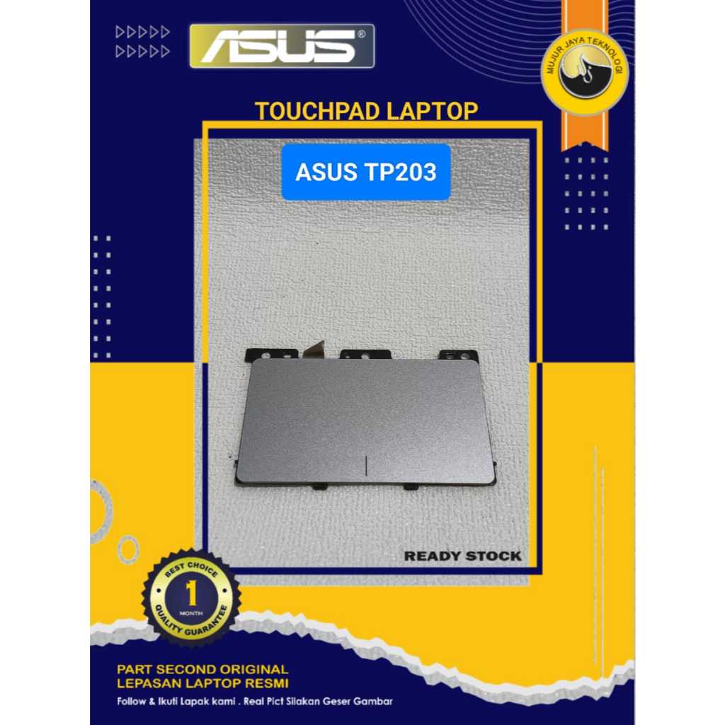 Touchpad Tochpad Trackpad  Laptop ASUS Vivobook Flip 12 TP203NAH TP203MAH Normal Second Original