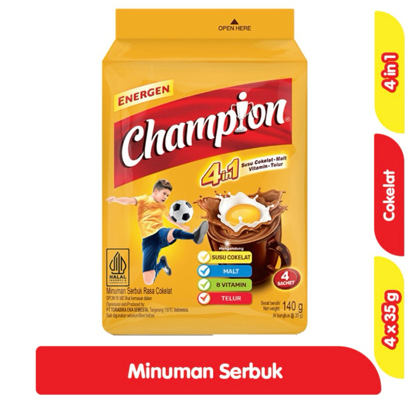 

Energen Champion 4 x 35gr