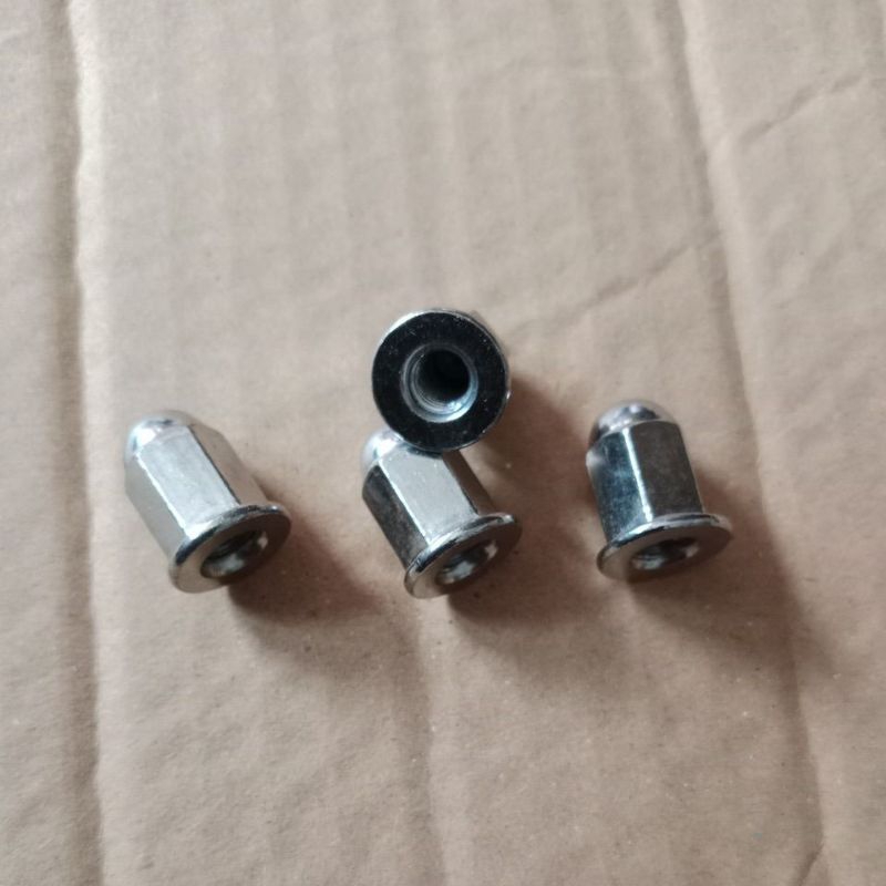Mur Baut Tanam knalpot M6 kunci10 honda BeatFi,ScoopyFi,SpacyFi,Vario110Fi kuslitas ori