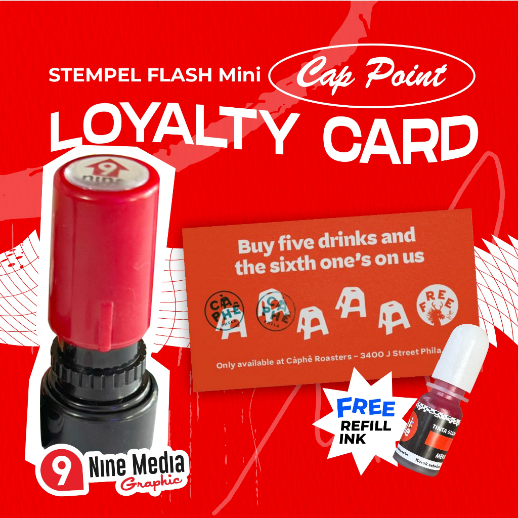 

STEMPEL MINI CAP POINT ROYALTY CARD