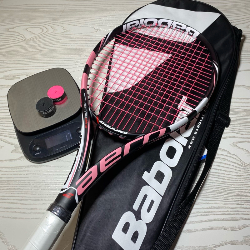 RAKET TENIS BABOLAT AERO PRO PINK FAIR LADY FULLSET PREMIUM IMPORT