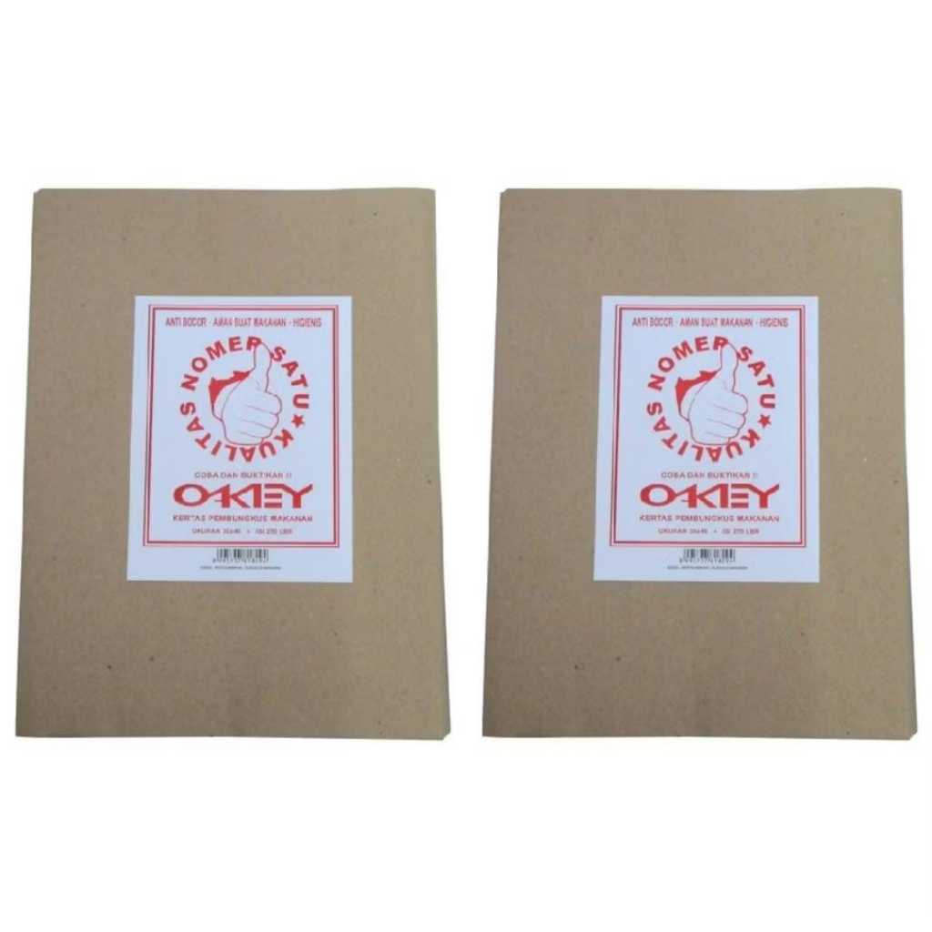 OKEY KERTAS MINYAK 28X38 / KERTAS NASI