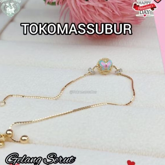 gelang serut var mainan  pandora 8k