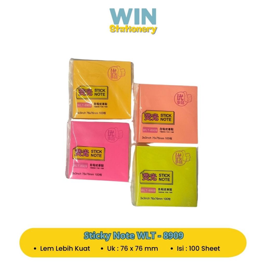 

Sticky Note Memo Tempel Walito WLT-8909