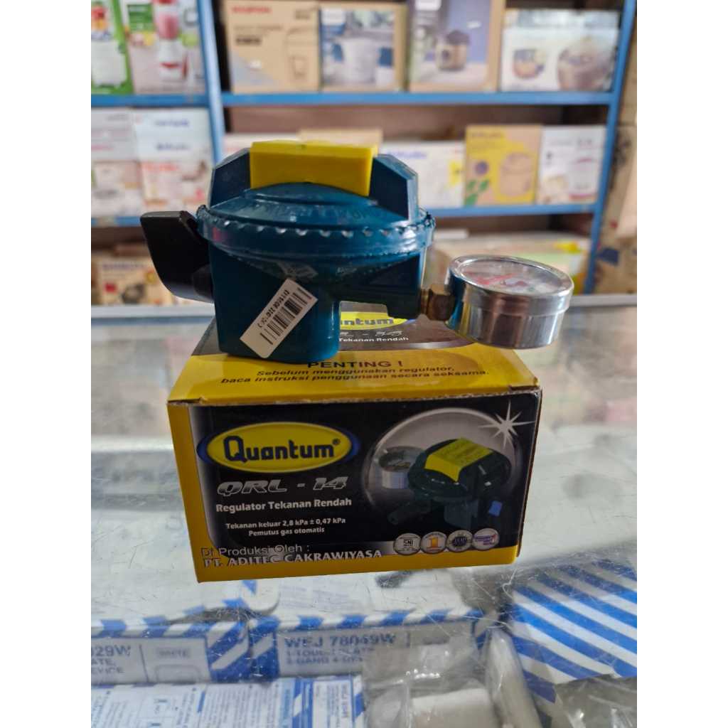 Regulator Quantum Amper / Kepala Gas Elpiji quantum / Kepala Gas Amper