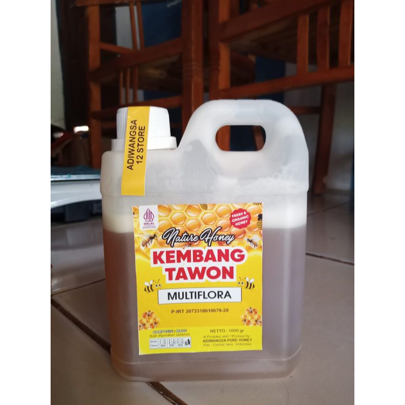 

Madu Asli Multiflora Super 1Kg Raw Honey 100%Organic