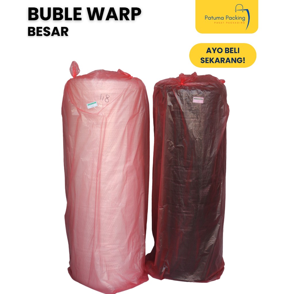 

Plastik Bubble wrap PATUMA 125cm x 50meter