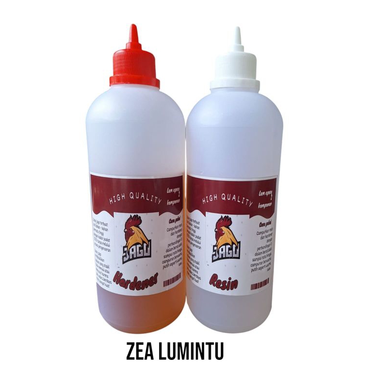 LEM KAYU EPOXY JAGO 1KG SUPER KWALITAS DAYA REKAT KUAT LEM SERBAGUNA