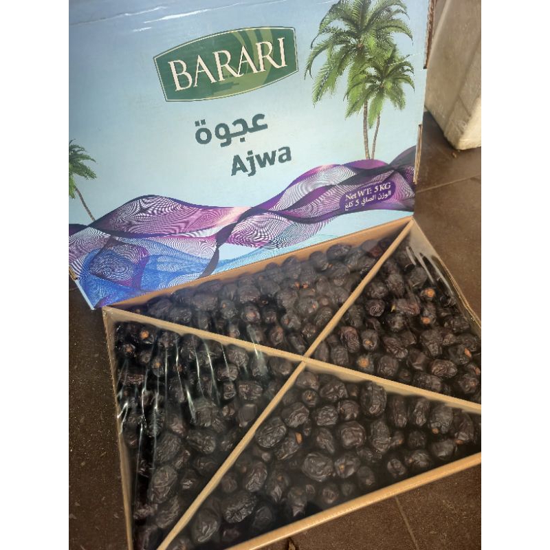 

Kurma Barari ajwa biru 780.000/dos kemasan 5kg ‼️