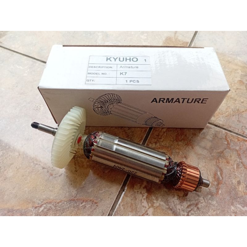 AMATURE MESIN GERINDA KYUHO K7 ANGKER