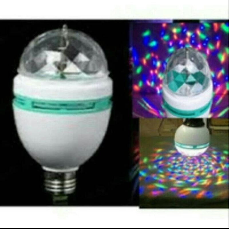 LAMPU DISCO PUTAR MINI / LAMPU LED DISCO MINI