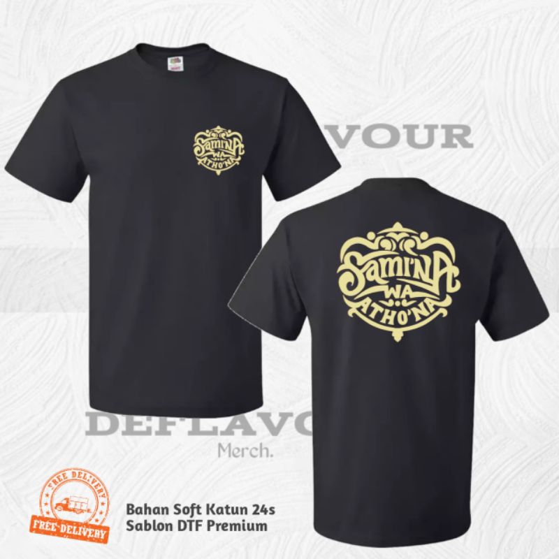 Kaos Santai Kaos Sami'na Kaos Hijrah Kaos Keren T-shirt