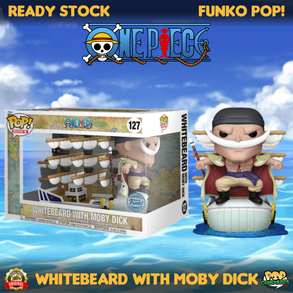 Funko POP Rides - Animation - One piece - Whitebeard with Moby Dck #127