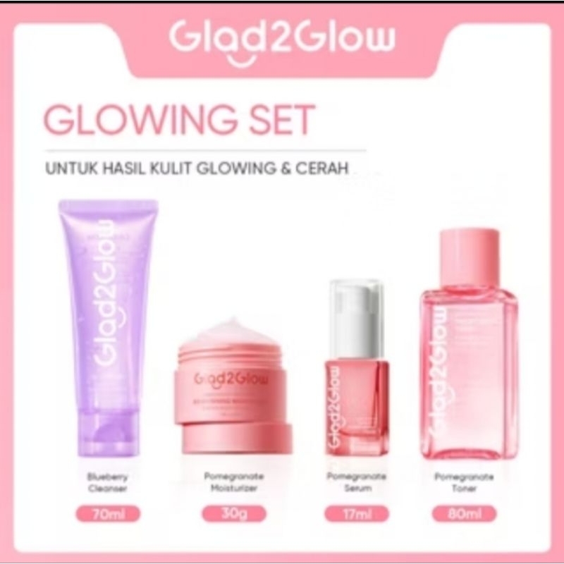 Paket Glad2glow  glowing set