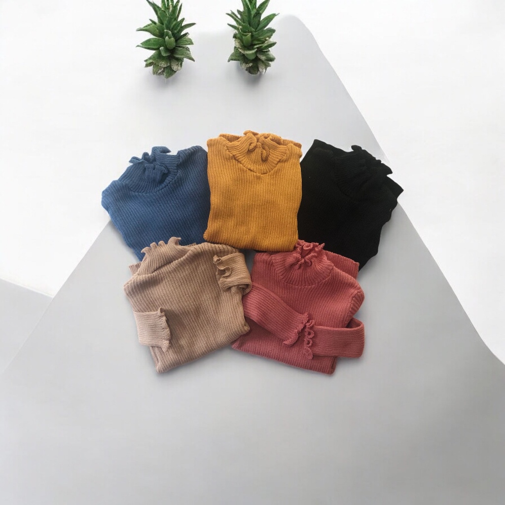 Sweater Rajut Warna-Warni