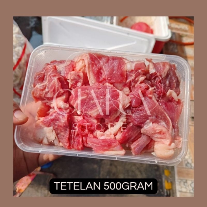 

TETELAN SAPI 500GRAM