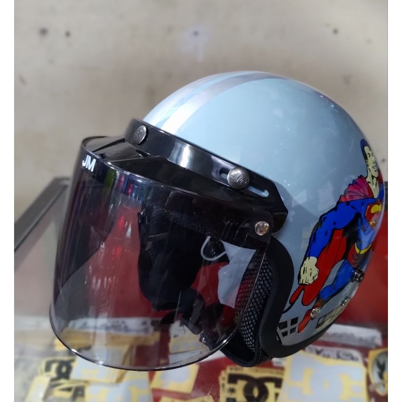 kaca helm anak carkids starkids