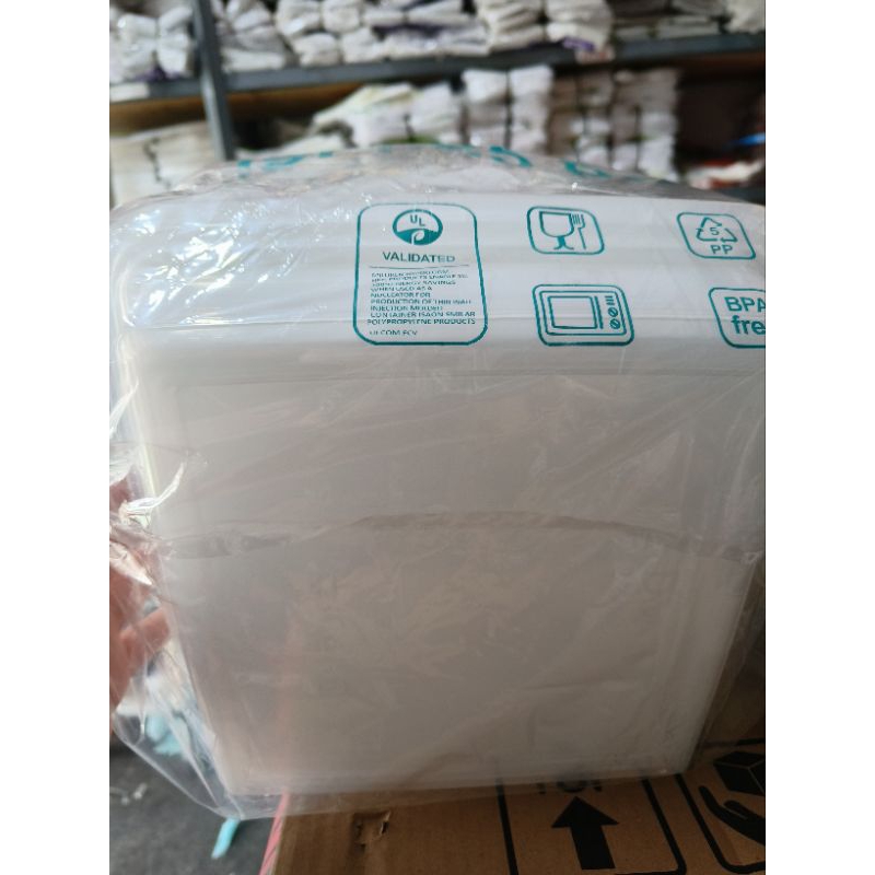 [instan] DM SQUERE 2500ML / 2500ML SQ / THINWALL 2500ML SQ / SQ 2500ML / Wadah Plastik / Wadah Kue