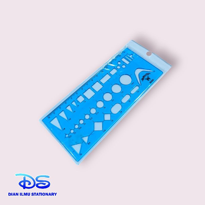 

penggaris mal butterfly 9400