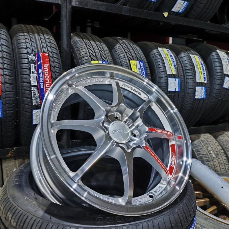 VELG RACING RAYS CE28 RING 15 LEBAR 6,5ET 42 PCD 8x100,114